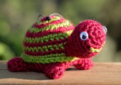 Little crochet tortoise
